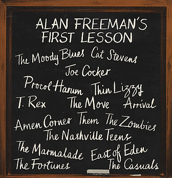 LP Alan Freeman's first lesson